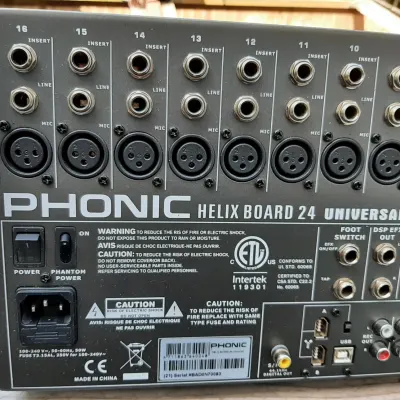 Phonic Helix Board 24 Universal USB + FireWire image 8