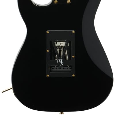 Michael Kelly Custom Collection '60s Burl Electric Guitar - 347987 - 809164022794 Blue Burl image 3