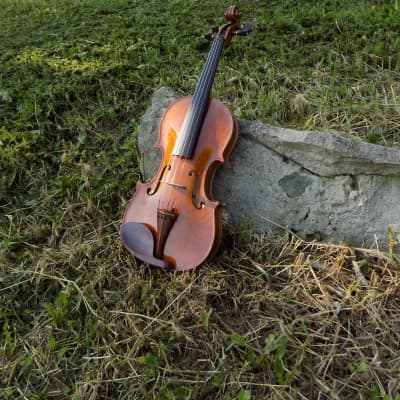 Handmade Soloist level Violin, 2022 Dark Brown, Built in USA by Crow Creek Fiddles image 8