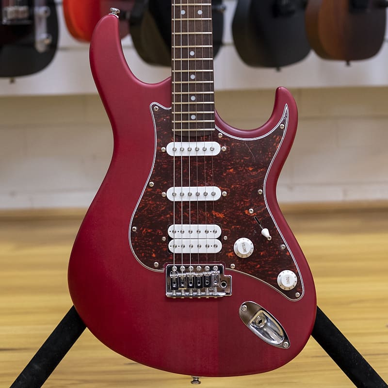 Cort G Series G110 Electric Guitar (Open Pore Black Cherry) | Reverb