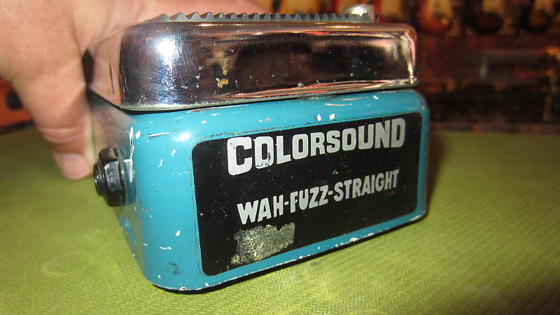 1969 Colorsound Wah Fuzz Straight Blue | Reverb