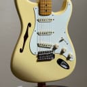 Used Fender Eric Johnson Signature Stratocaster Thinline Vintage White