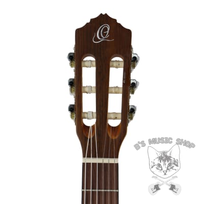 Ortega RCE125SN Family Series Full Size Nylon String Guitar - Natural w/Gig Bag image 5