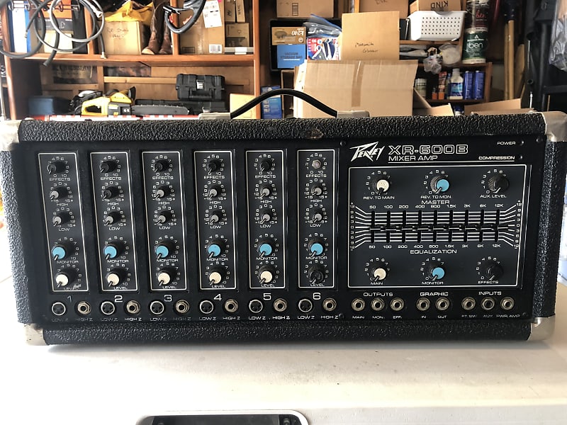 Peavey XR-600B PA Mixer Amp | Reverb