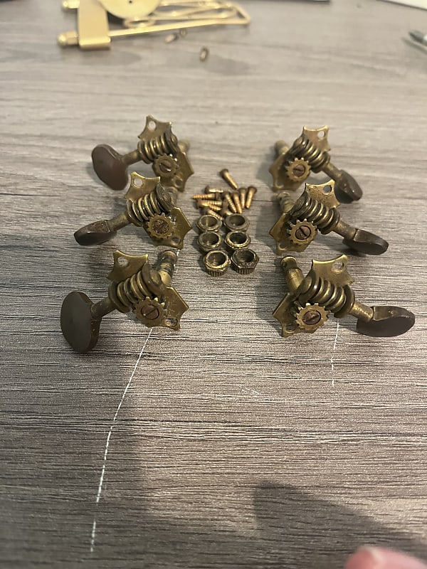 Grover 1930s 40s prewar vintage Gold tuners G-98 1930-40