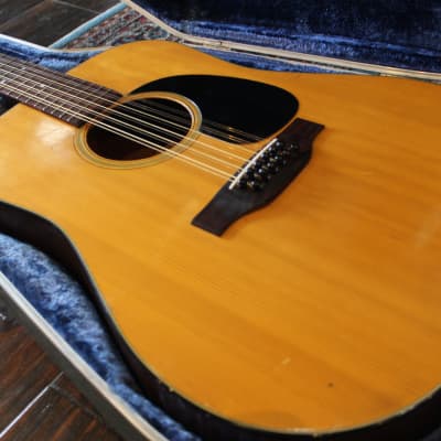 1974 Martin D12-18 12-String Acoustic w/ OHSC image 23