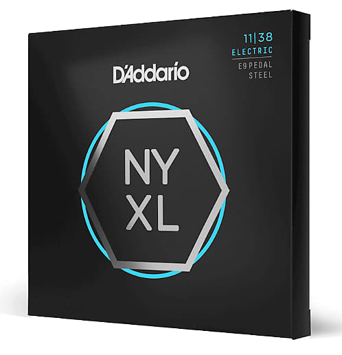 D'Addario NYXL 10-String E9th Pedal Steel Regular Light 11-38 image 1