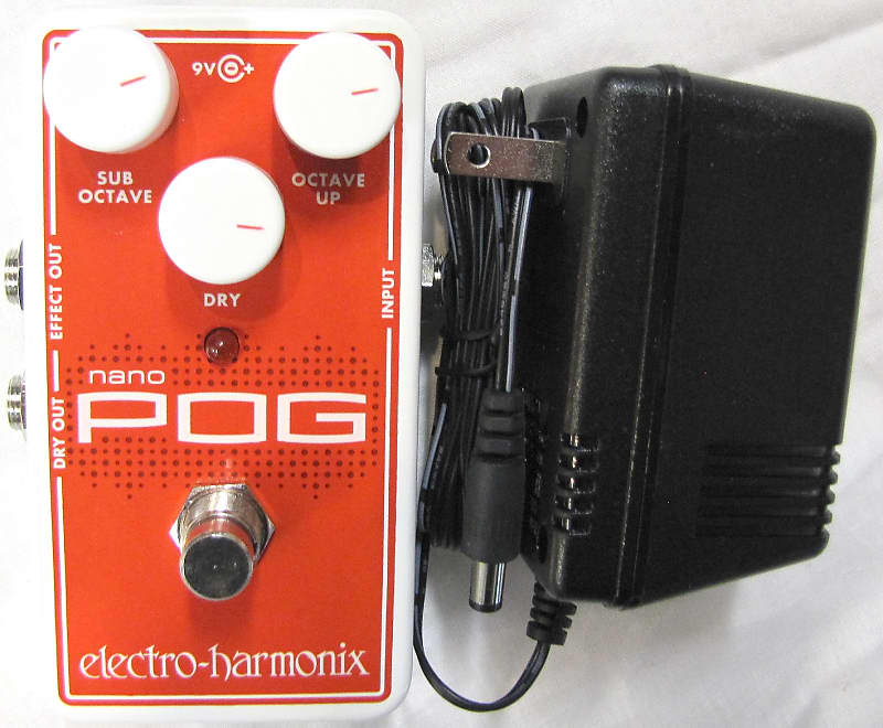 Used Electro-Harmonix EHX Nano Pog Polyphonic Octave Generator Effects Pedal! image 1