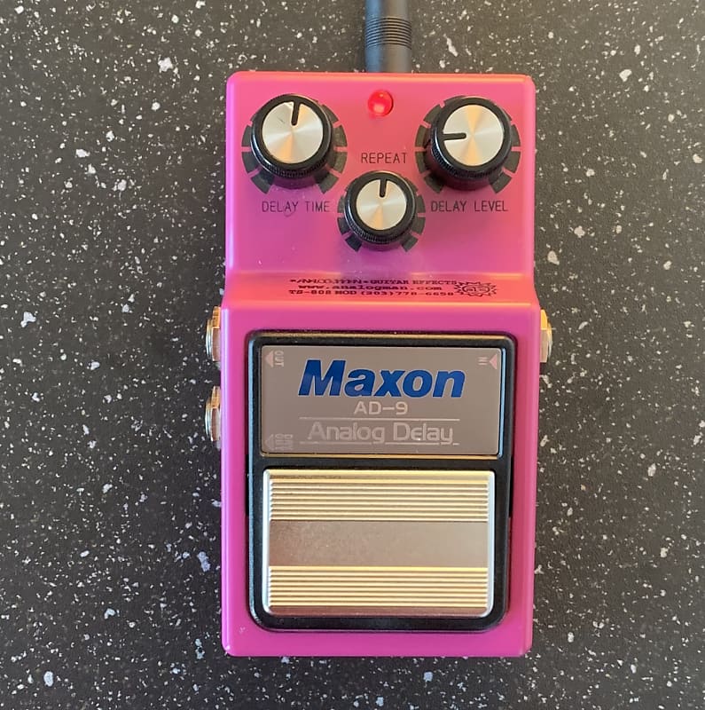 ★日本の職人技★ Analogman - Delay Analog AD9 Maxon MOD Reverb | Buffer with ギター