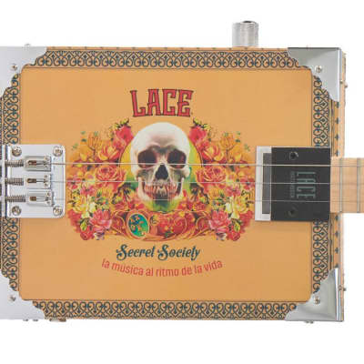 LACE Electric Cigar Box Guitar Secret Society (3 String) - Right Hand image 1