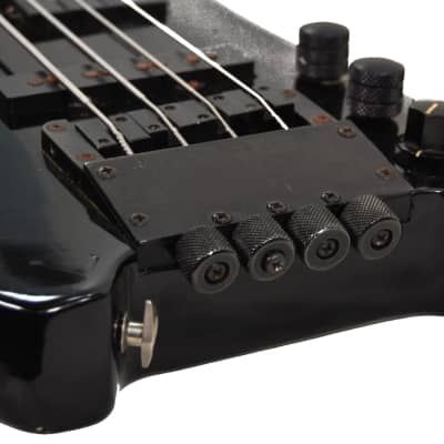 Cort B2 Headless 4 String Bass Guitar w/ OHSC – Used - Black image 3