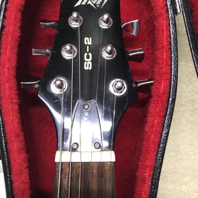 Peavey SC-2 LP Style Electric Guitar Sunburst EXCELLENT with HARD CASE! image 3