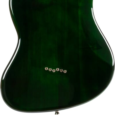 JET JJ-350-GR-R HH Electric Guitar - Green-Green image 4