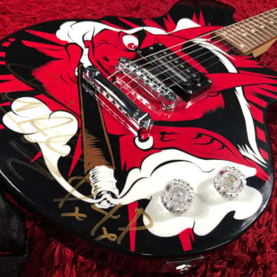dragonfly MAROON CUSTOM 666 7st Trans Dark Red エレキギター