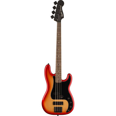 Squier Contemporary Active Precision Bass PH LRL Sunset Metallic - 4-String Electric Bass image 1