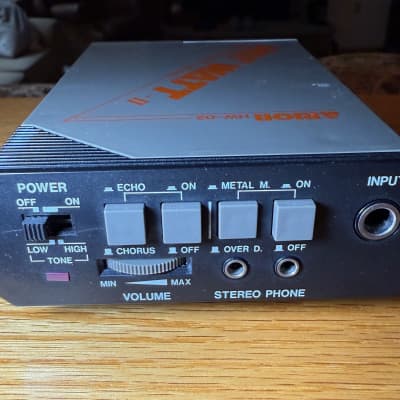 Arion HW-02 Hot Watt 1980s - Headphone Amp - Vintage Tone! Like Rockman image 2