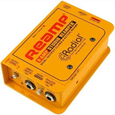 Radial X-AMP Active Re-Amplifier, With J48, X-Amp, Case and Power Supply image 1