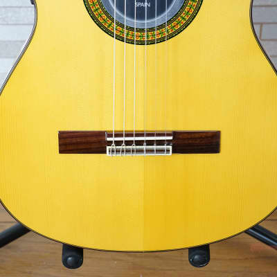 Alhambra 3F-CT-US Solid German Spruce Top Classical Nylon String Flamenco Guitar THIN BODY image 6