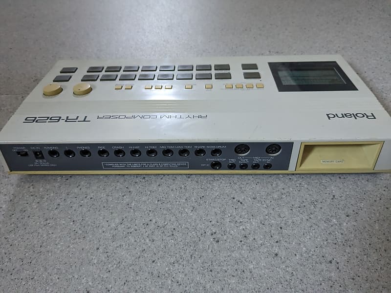 Roland TR-626 Rhythm Composer 1980s - White | Reverb