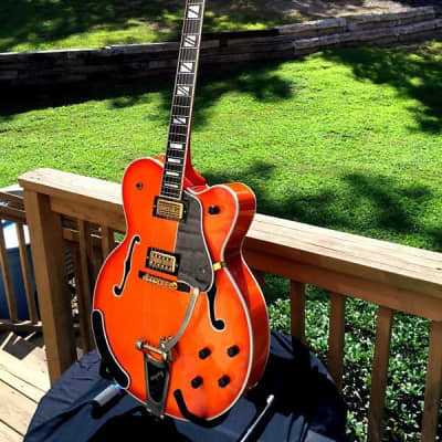 David Wallace Custom Guitar Robert Anderson Model AT-1030  2013 - Orange image 15