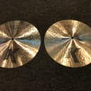 Zildjian cymbals 14" K Custom Dark Hi-Hat Cymbals pair used