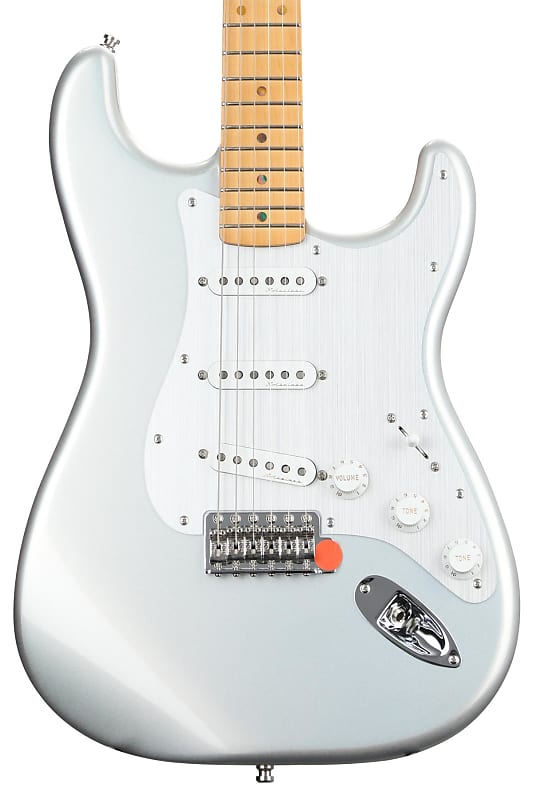 Fender H.E.R. Stratocaster Electric Guitar - Chrome Glow image 1