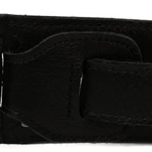 Levy's MSS2 Garment Leather Guitar Strap - Black image 6