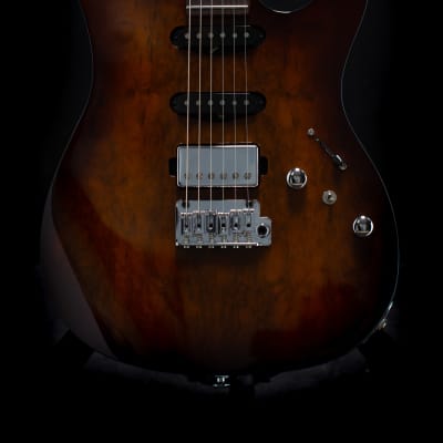 FGN Guitars J Standard Odyssey Imbuia Top on Ash body - Imbuia Brown Sunburst (IBS) image 8
