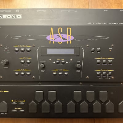 Ensoniq ASR-X Advanced Sampler / Resampler 1997 - 1999 - Black