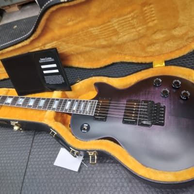 Gibson Les Paul Axcess Custom Purple Widow in Satin Black/Purple w/Full Warranty! image 5