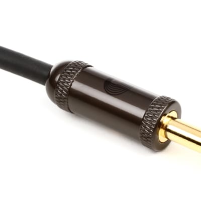 D'Addario PW-AG-15 Circuit Breaker Straight to Straight Instrument Cable - 15 foot image 5