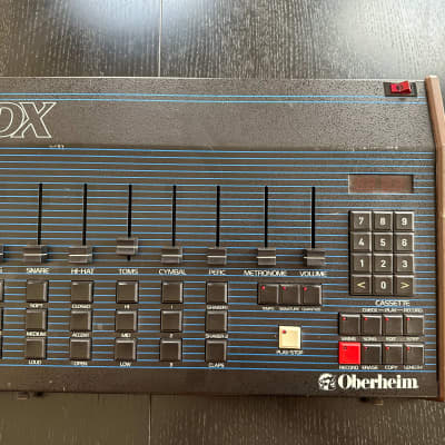 Oberheim DX Drum Machine 1980s - Black