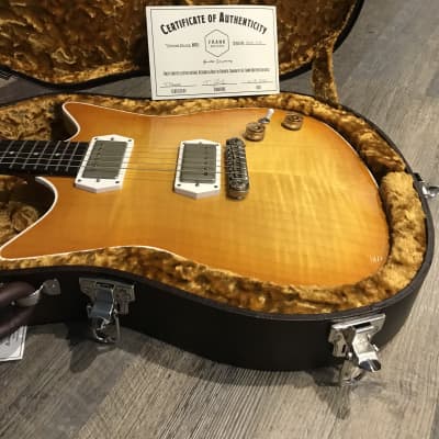 Frank Brothers Thinline Arcade 2022 Lemon Burst Relic 6.9 lbs! Jumbo Stainless Righteous Sound RAF’s MINT image 3