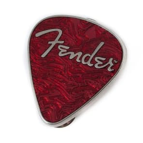 Fender Guitar Pick Pin, Red 2016