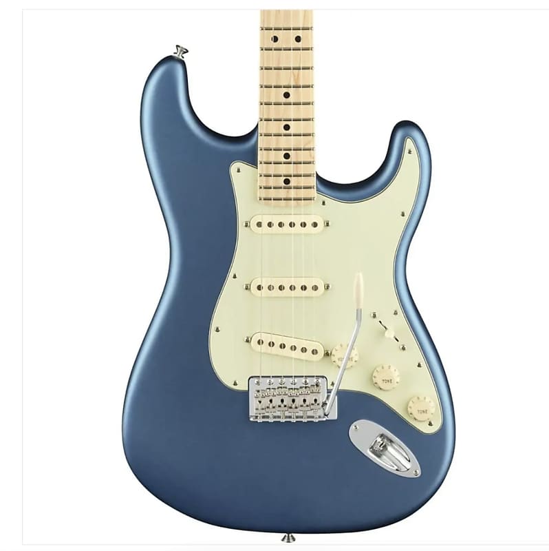 Fender American Performer Stratocaster Electric Guitar - Satin Lake Placid Blue (Philadelphia, PA) image 1