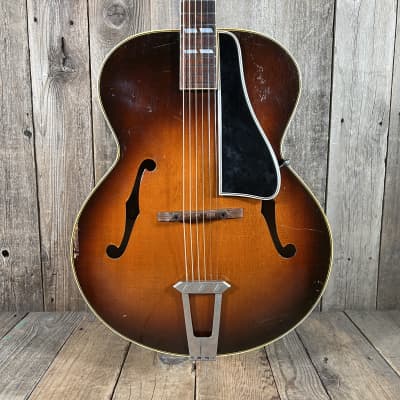 Gibson L-7 Archtop Crack and Repair Free 1949 - Cremona Brown Sunburst image 1