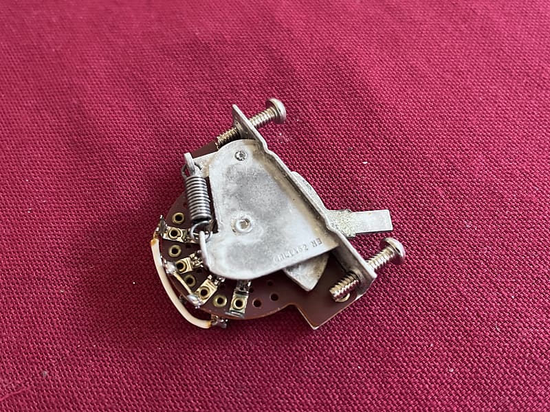 1970s CRL 1452 Fender guitar 3-way pickup switch | Reverb 1970s CRL 1452 Fender guitar 3-way pickup switch | Reverb