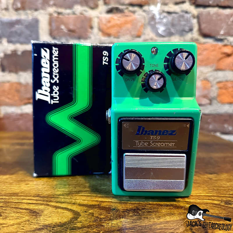 Ibanez / Maxon TS9 Tube Screamer Pedal *1st Reissue* w/ Box (1994 - Tube  Screamer Green) | Reverb