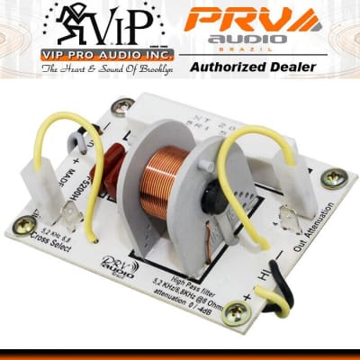 2x PRV Audio 1DF5200H High Pass Crossover Board 5,200/6,800 Hz Passive  Crossover