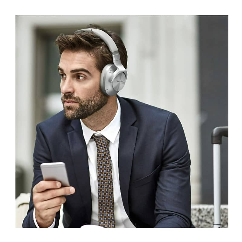 Panasonic Technics EAH-A800-S Wireless Noise Canceling Headphones,  High-Fidelity Bluetooth Headphones with Multi-Point Connectivity,  Impressive Call