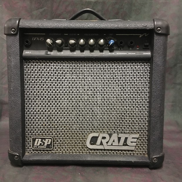 Crate GFX15 12Watt 1x8" Guitar Practice Amp with DSP Reverb