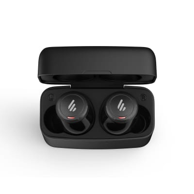 Edifier TWS5 True Wireless Earbuds - Up to 32 Hour Battery Life with Mic and Charging Case - Black image 5