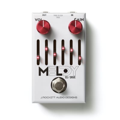 J. Rockett Melody Overdrive / EQ Effects Pedal image 1