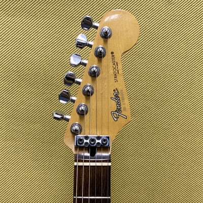 Fender Contemporary Stratocaster 1980s E serial MIJ Japan Candy Apple Red  Guitar Floyd Rose Bridge image 2