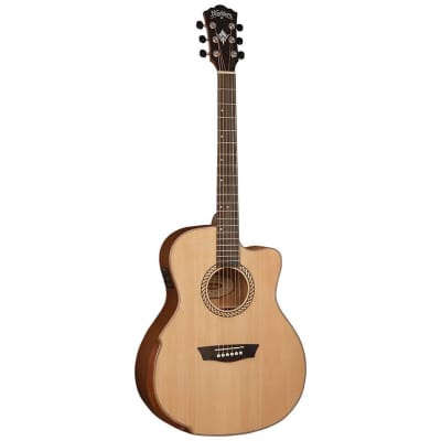 Washburn Comfort Series WCG15SCE Acoustic-Electric Guitar (DEC23) for sale