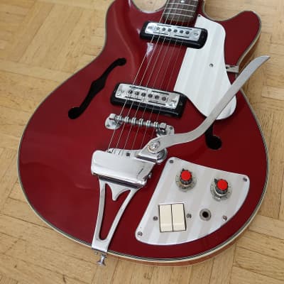 Teisco EP-2L thinline guitar 1964 - made in Japan | Reverb