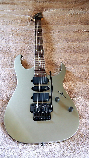 Ibanez Prestige RG1570 2003 Gray Nickel MIJ Japan EMGs | Reverb