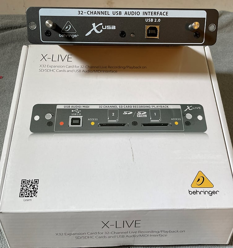 Behringer XUF 32Channel Firewire / USB Expansion Card for Reverb