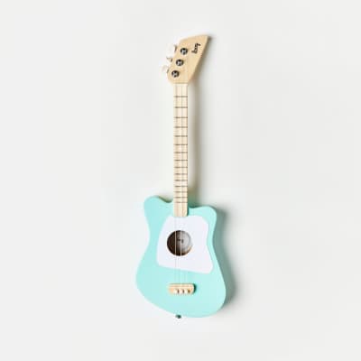 Loog Mini 3 String Acoustic Guitar - Green - LGMIG image 1