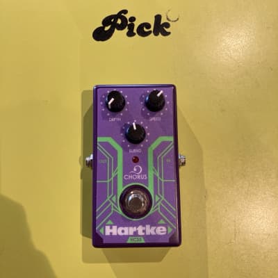 Reverb.com listing, price, conditions, and images for hartke-hc33-chorus-analog-bass-chorus-effects-pedal